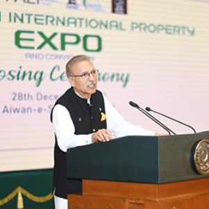 President of Pakistan, Dr. Arif Alvi and Ali & Associates Top Management attend the closing ceremony of International Property Expo